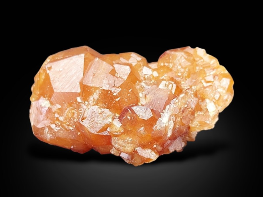 Auction For Lustrous Hessonite Garnet Crystals Specimen from Bajaur, KPK, Pakistan - Rare Gem!